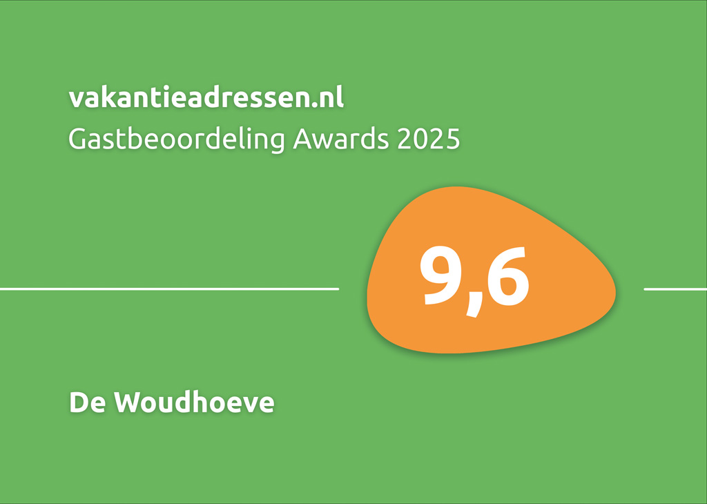 Gastbeoordeling awards Vakantieadressen.nl