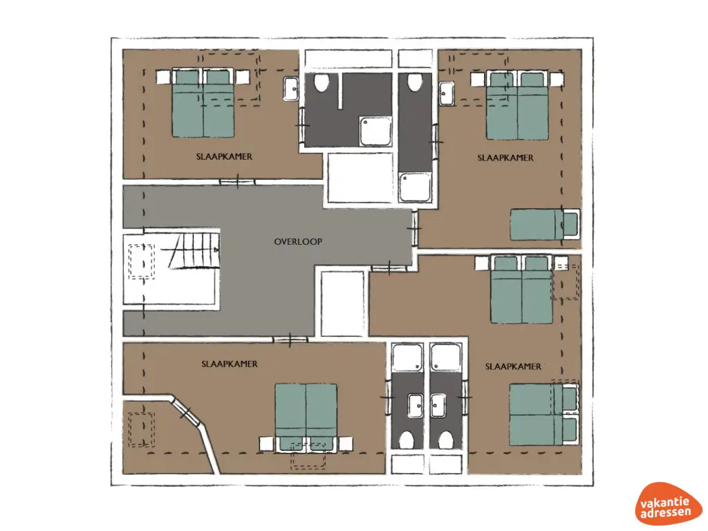 Vakantieadressen accommodatie afbeelding